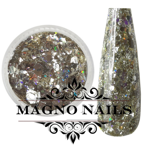 Preview: Nail Art Mix Glitter Extreme Nr. 10